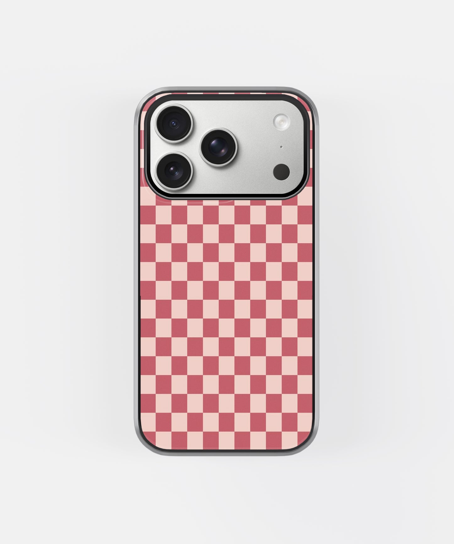 Blush Checkered Phone Case.