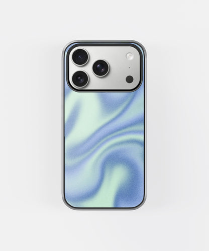 Blue Wave Blur Phone Case.