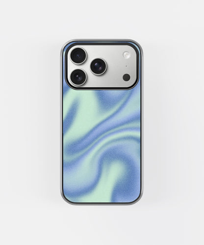 Blue Wave Blur Phone Case.