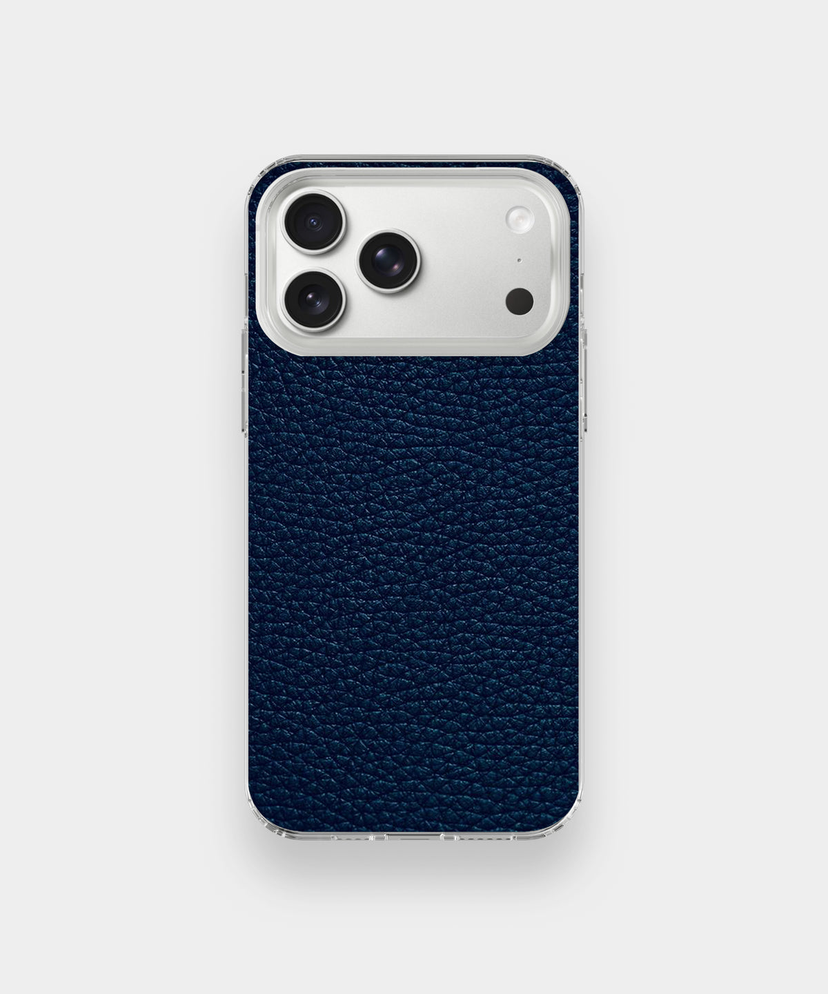 Midnight Leather Texture Phone Case.