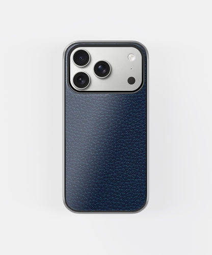 Midnight Leather Texture Phone Case.