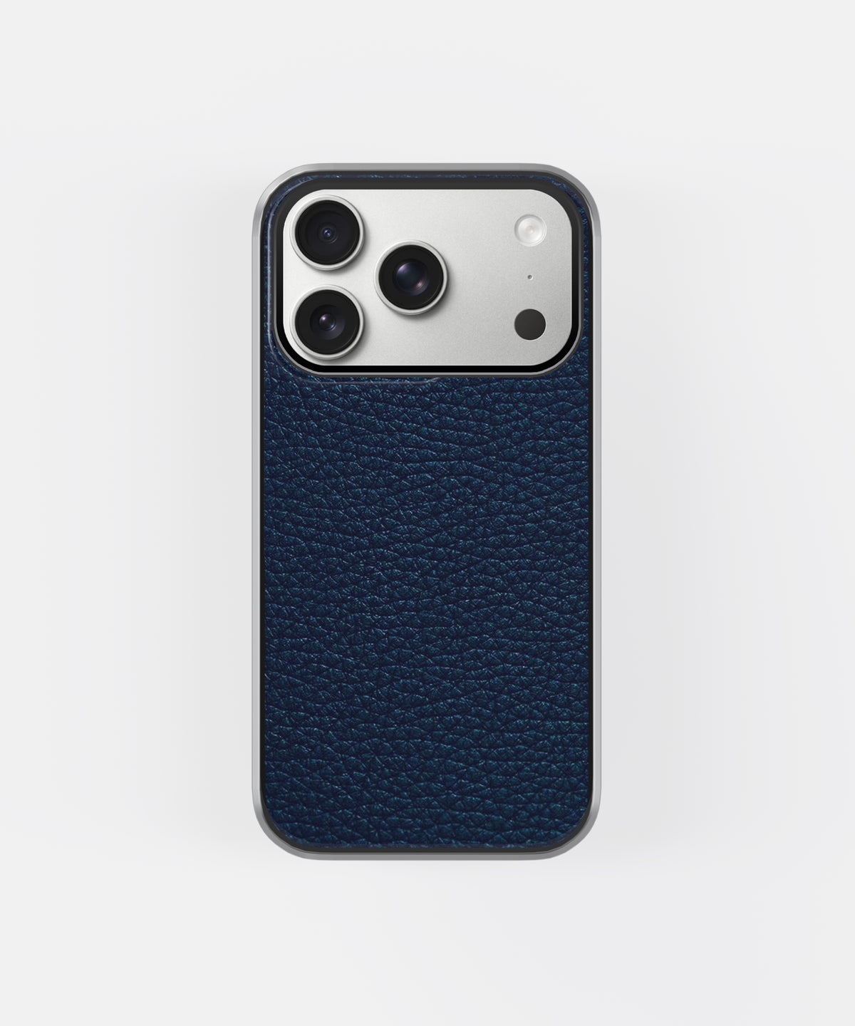 Midnight Leather Texture Phone Case.