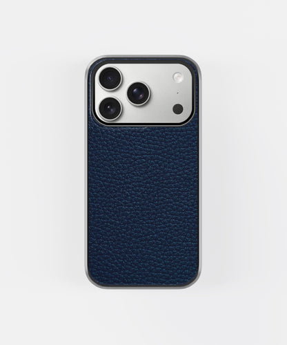 Midnight Leather Texture Phone Case.
