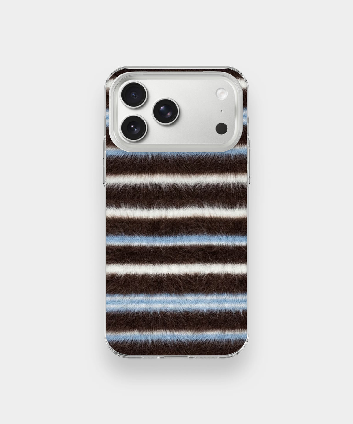 Vintage Brown Stripe Phone Case.