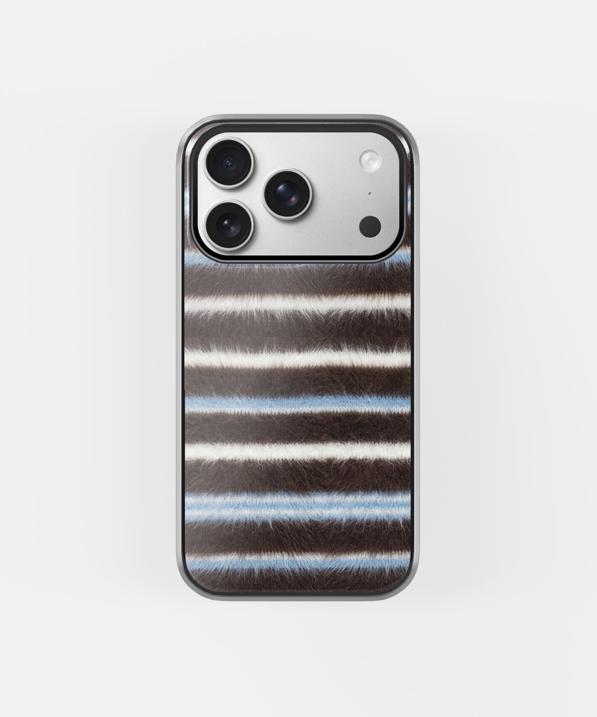 Vintage Brown Stripe Phone Case.