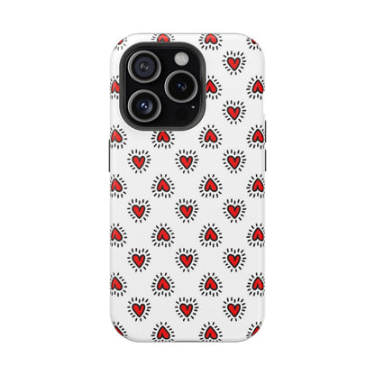 Mini Love Bomb Hearts Phone Case.
