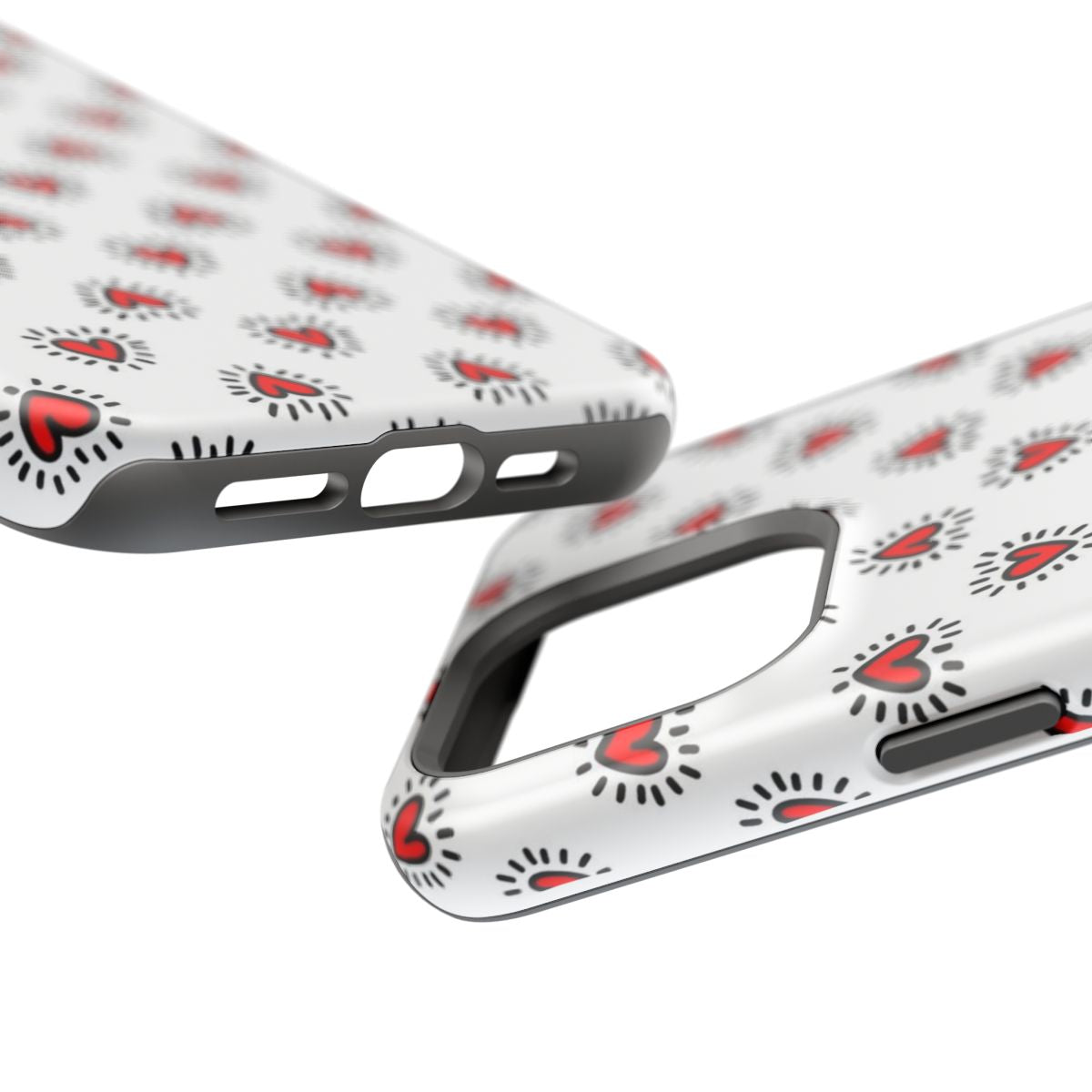 Mini Love Bomb Hearts Phone Case.
