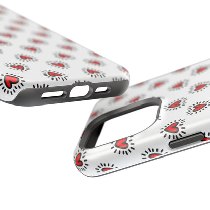 Mini Love Bomb Hearts Phone Case.