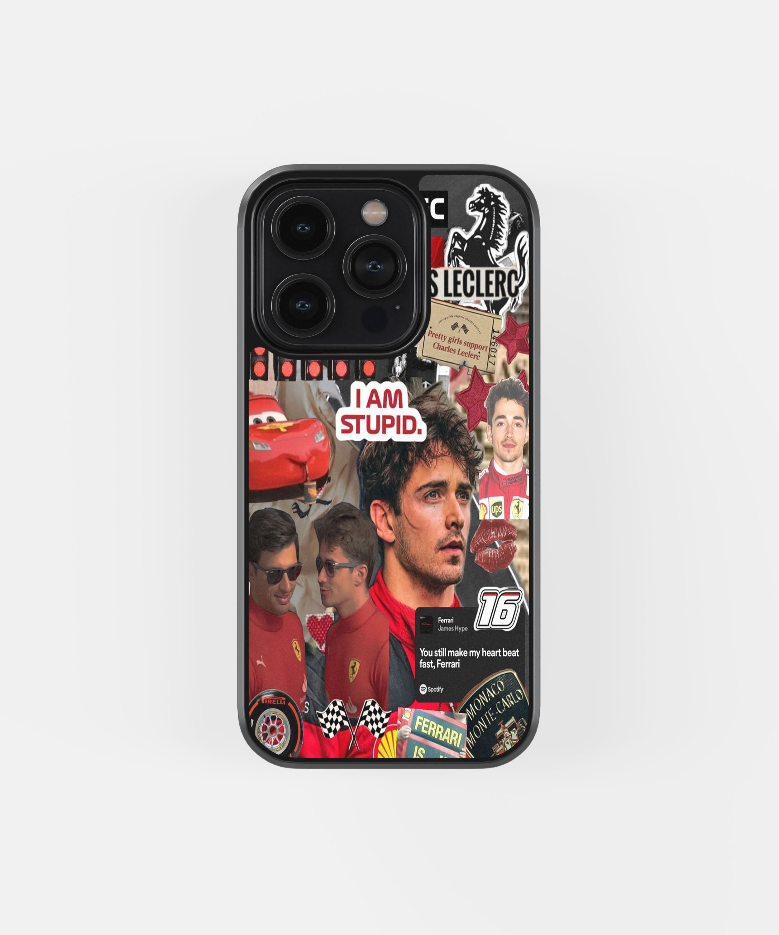 Racing Ferrari Vintage Motorsport Phone Case.