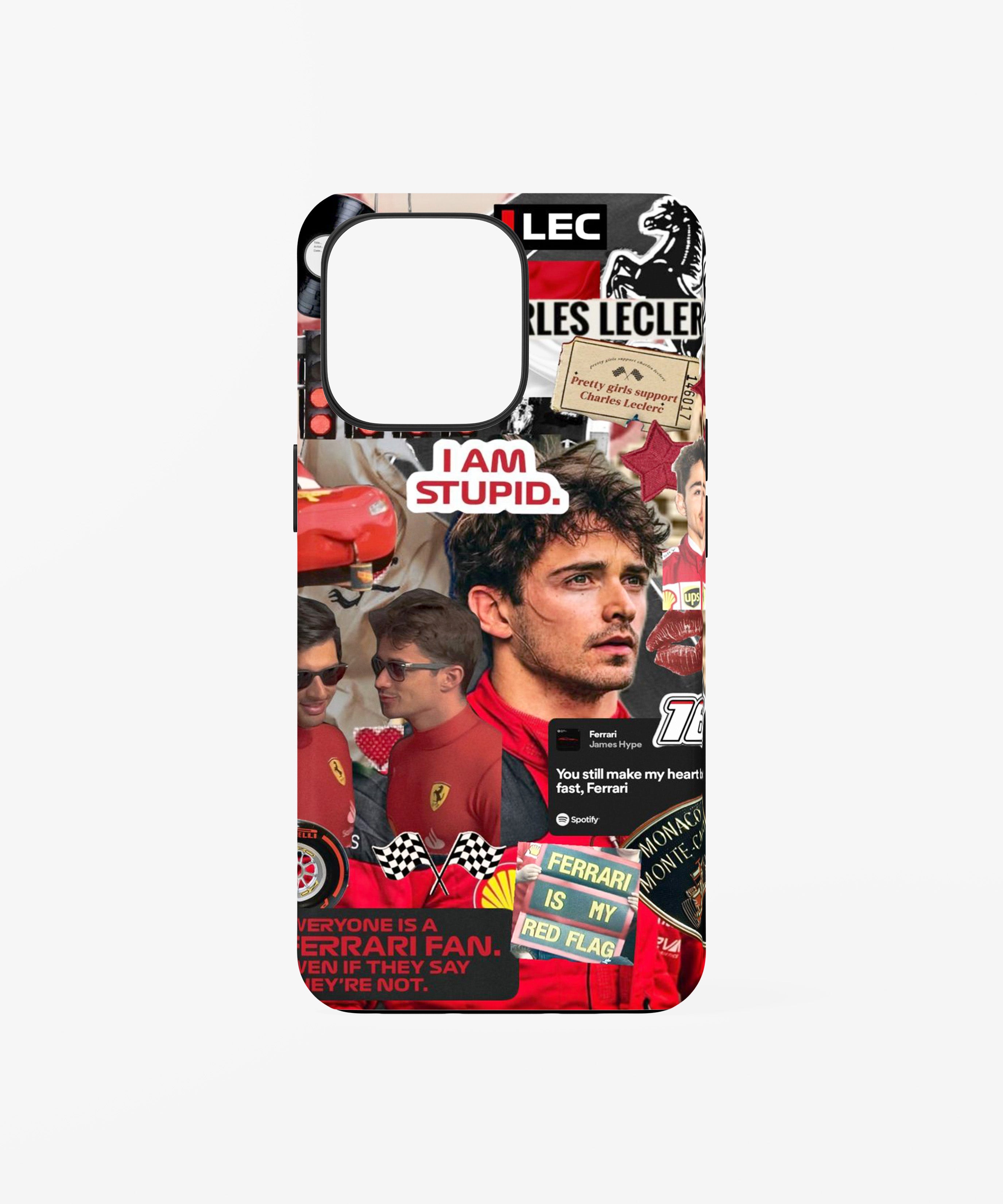 Racing Ferrari Vintage Motorsport Phone Case.