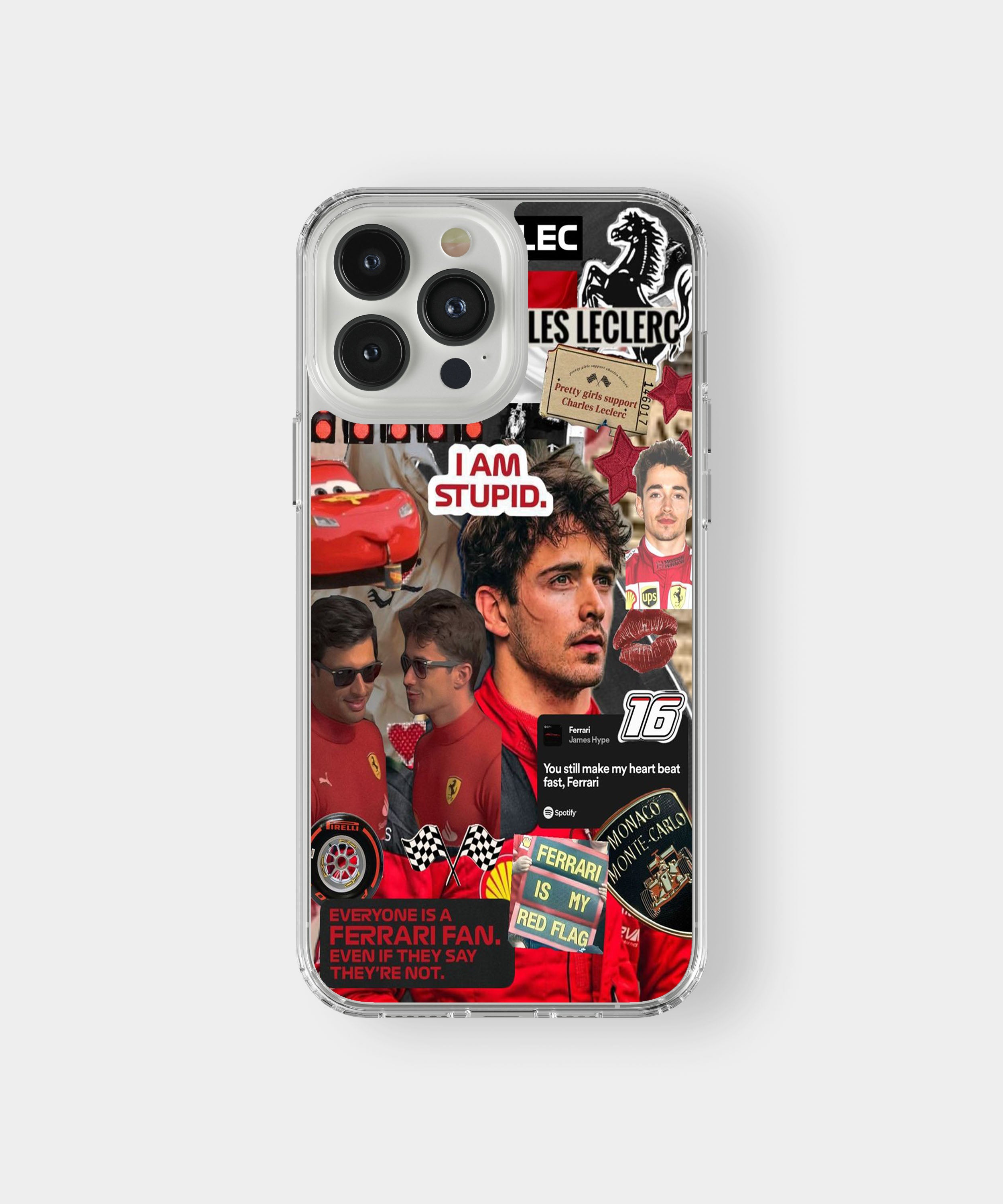 Racing Ferrari Vintage Motorsport Phone Case.