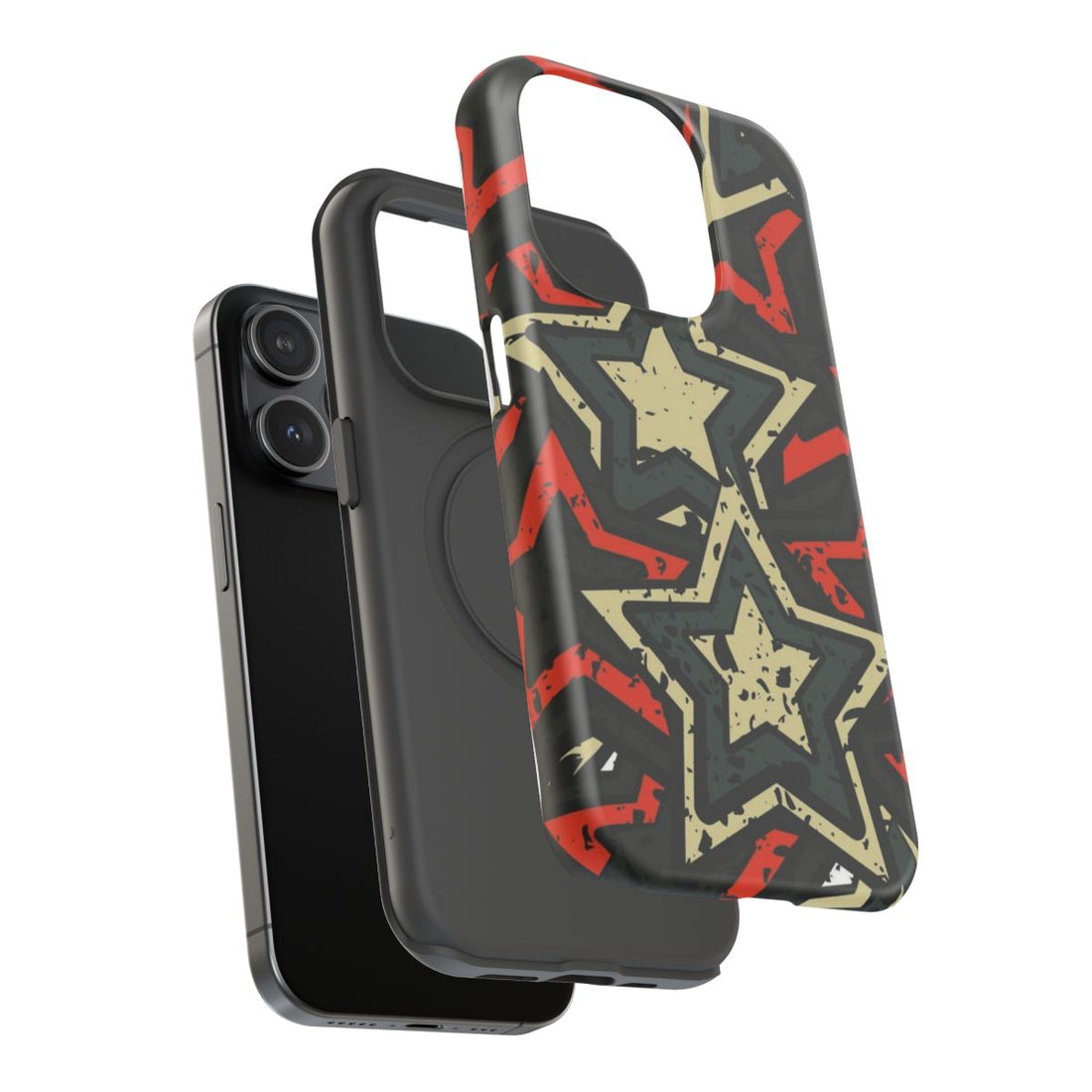 Grunge Star Street Phone Case.
