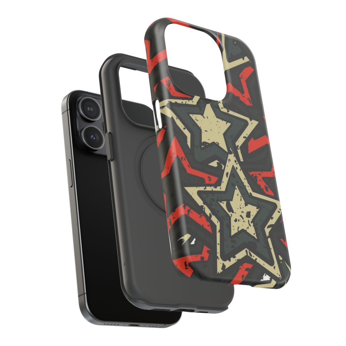 Grunge Star Street Phone Case.