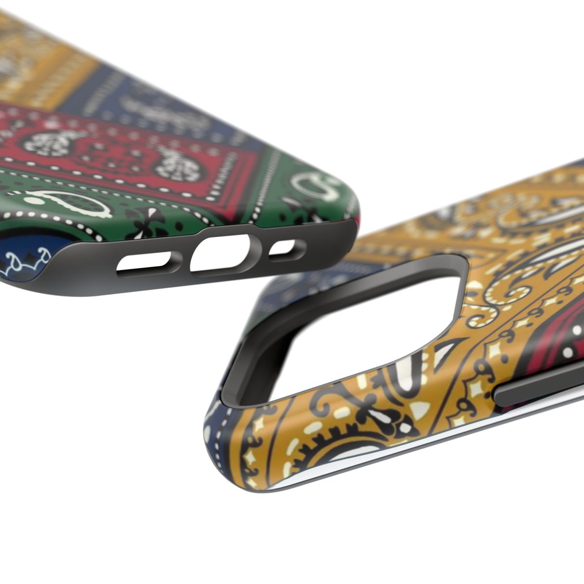Colorblock Bandana Phone Case.