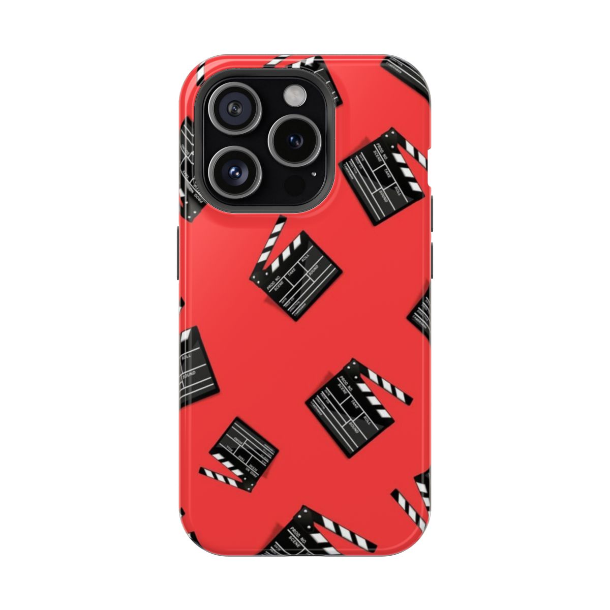 Cinema Vibes Red Phone Case.