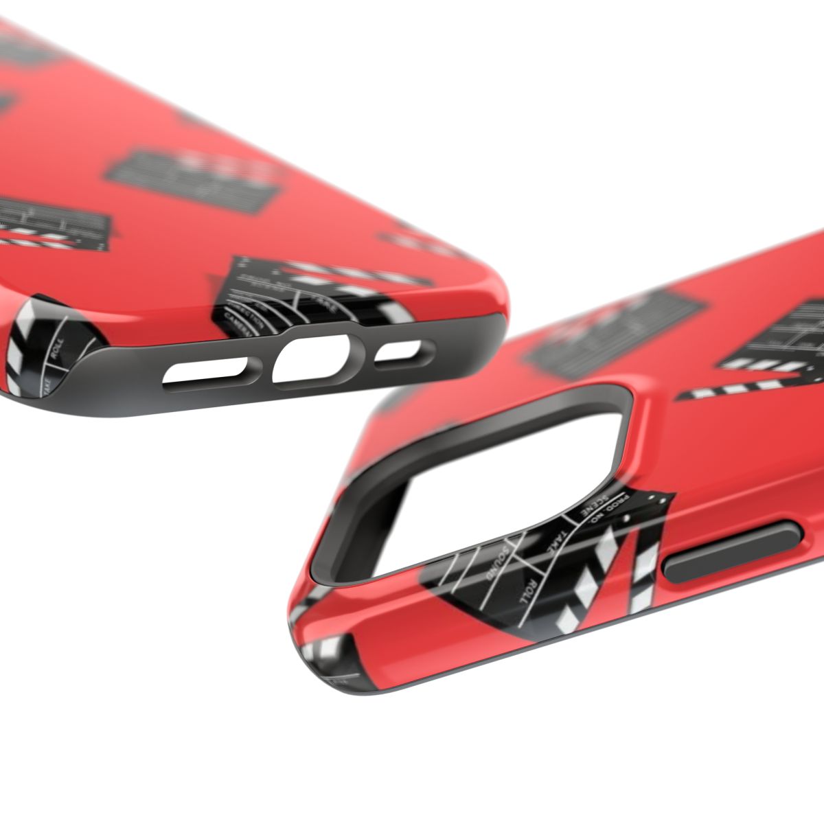 Cinema Vibes Red Phone Case.