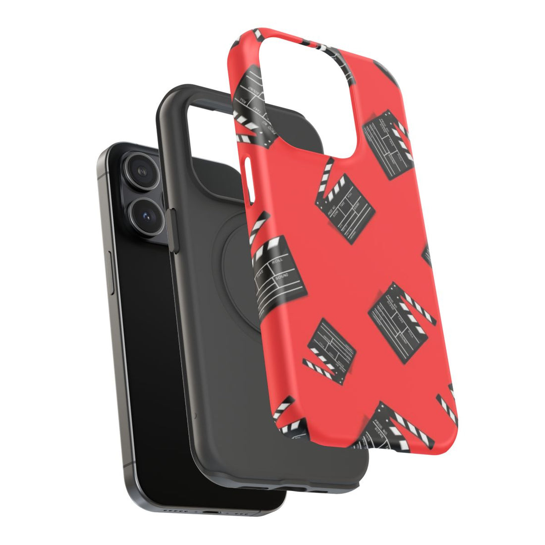 Cinema Vibes Red Phone Case.