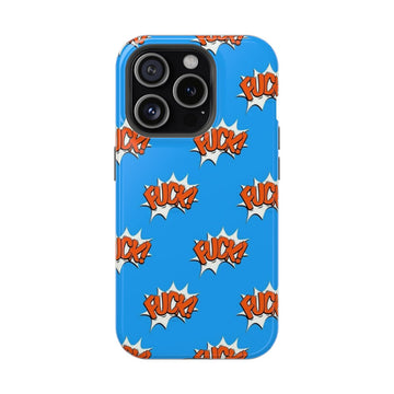 Comic Mood Blue Phone Case.