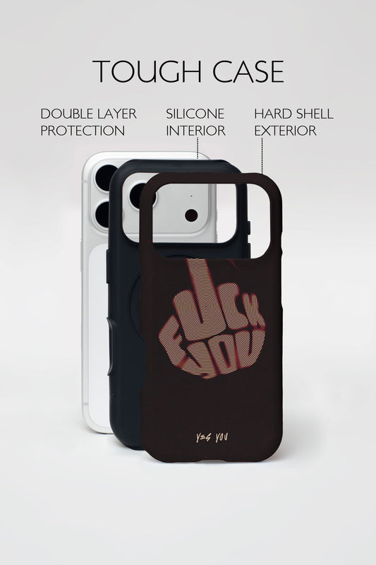 Dark Rebel Graphic Armoured Phone Case.
