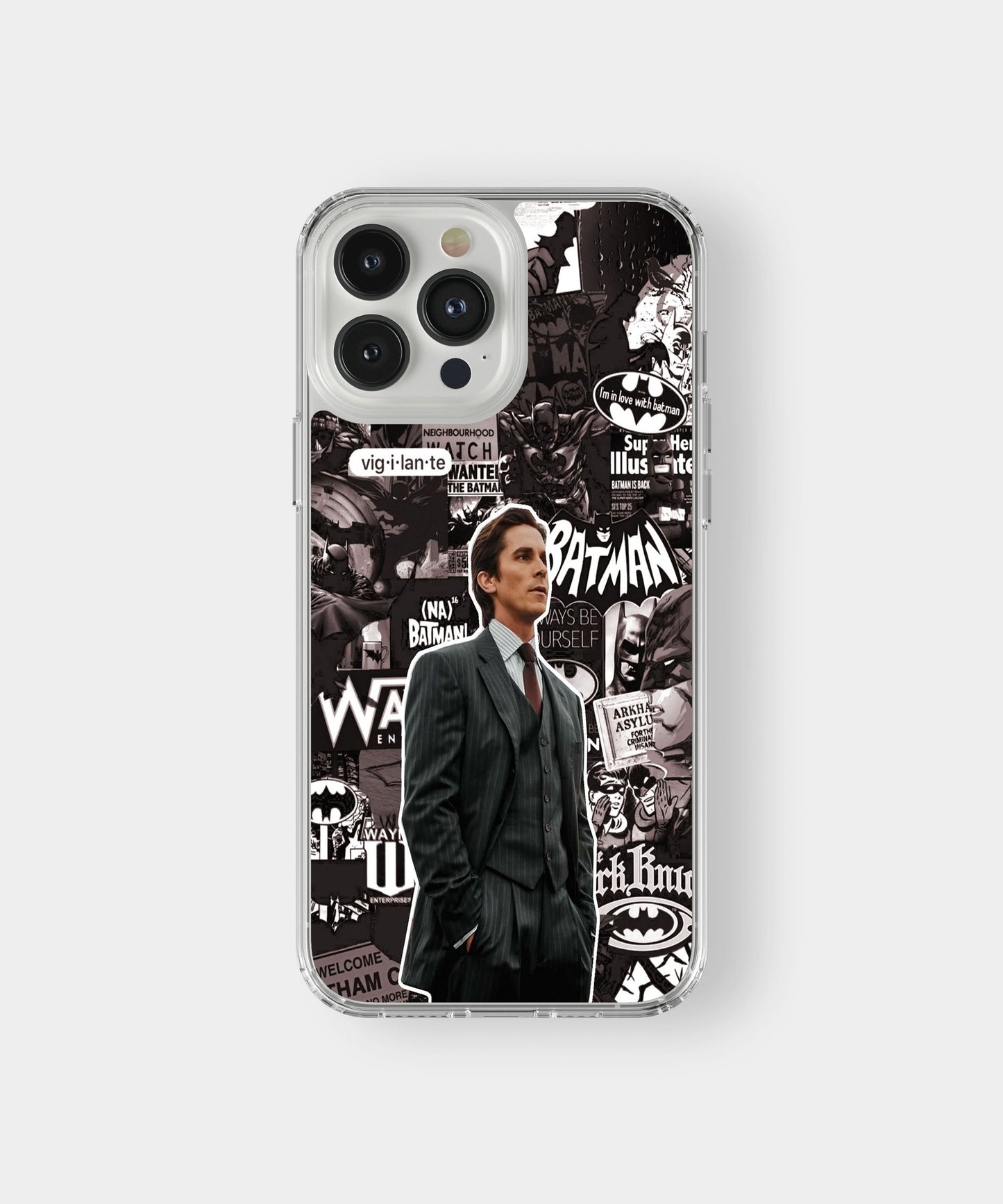Christian Bale Batman Phone Case.