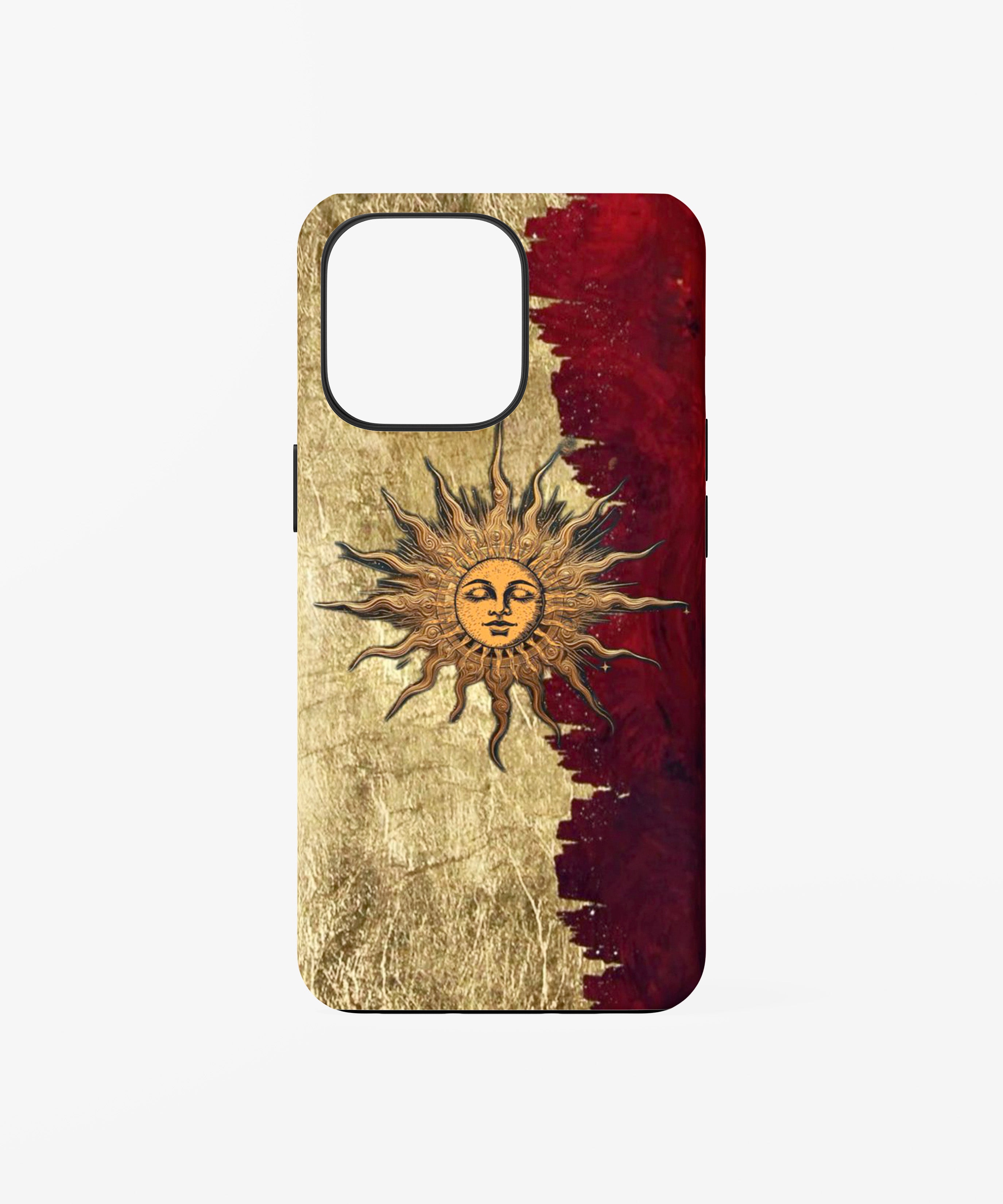 Rustic Boho Sun Phone Case.