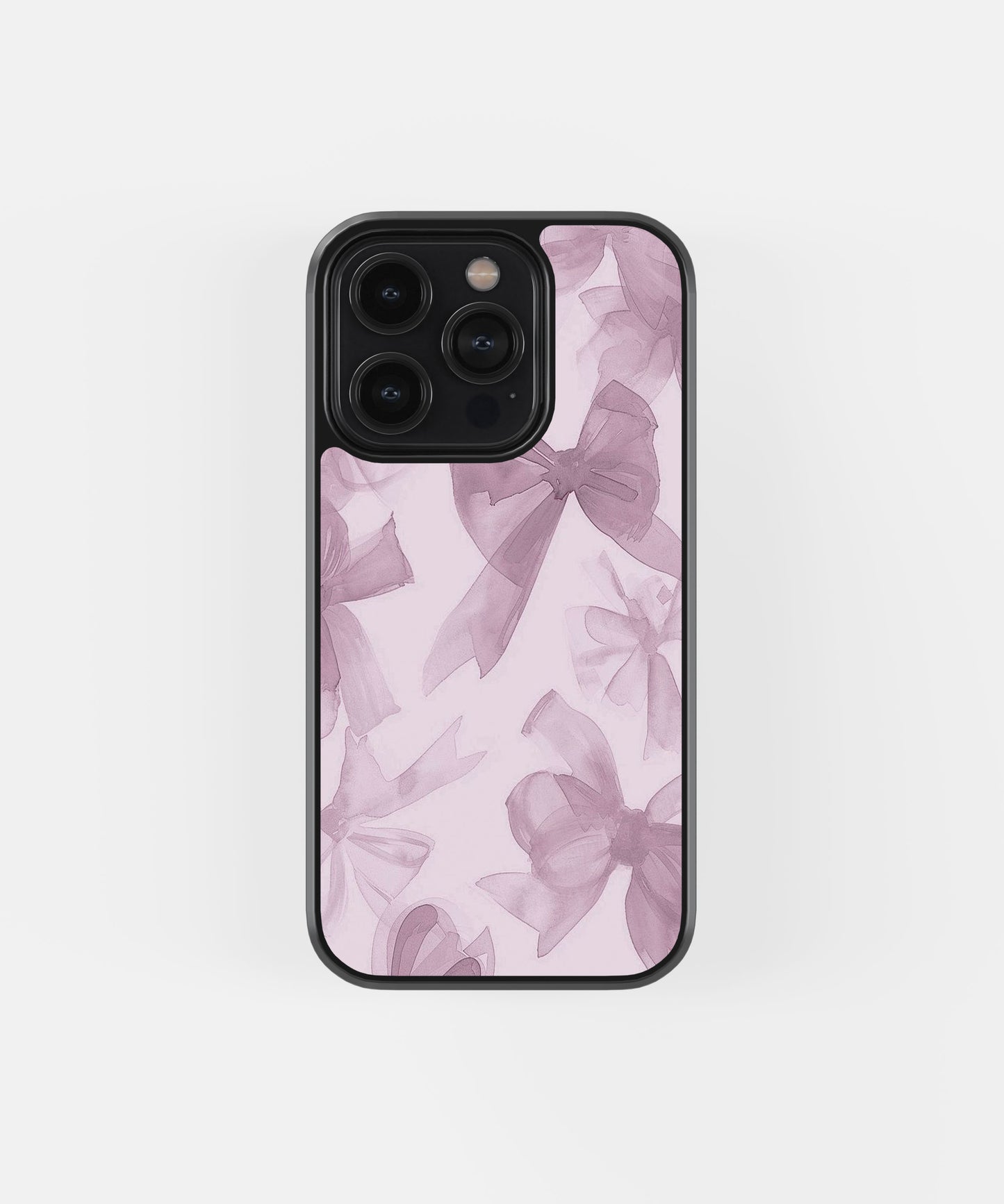 Watercolor Bow Pattern Phone Case.