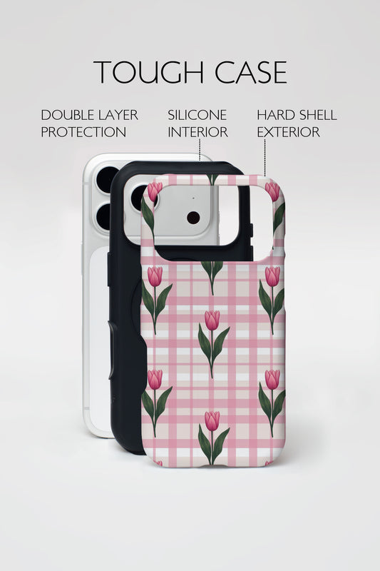 Floral Tulip Armoured Phone Case.